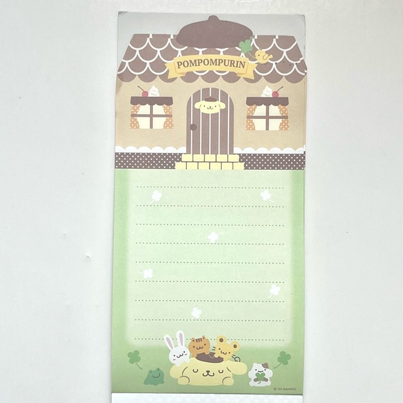 Sanrio Pompompurin kawaii memo pad with index tabs - Picture 13 of 16